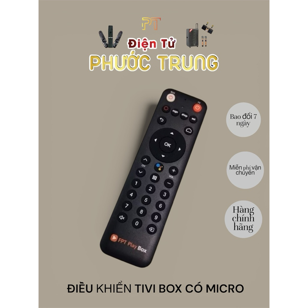 Điều khiển FPT giọng nói - Bảo hành 1 tháng