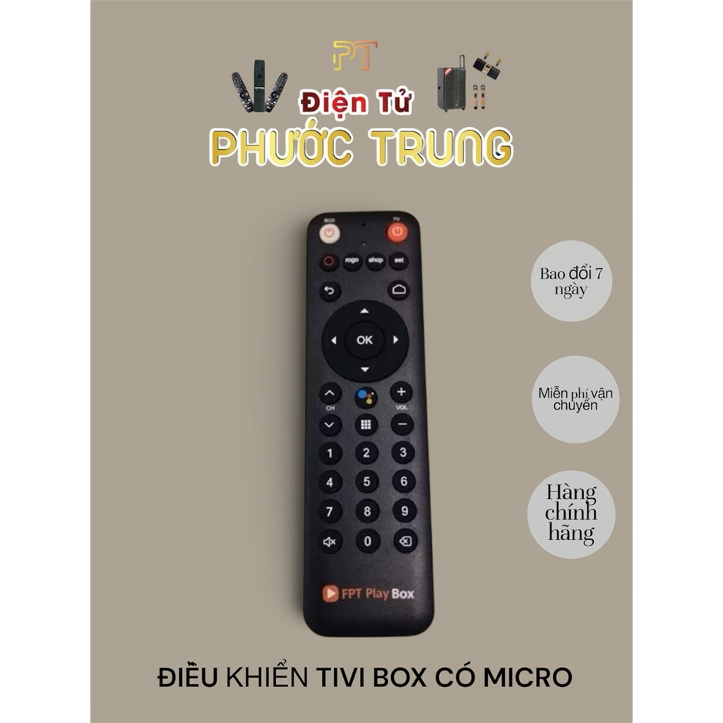 Điều khiển FPT giọng nói - Bảo hành 1 tháng