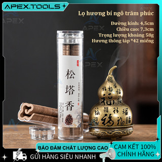 Hương Mini Cao Cấp Vân Mây Thơm Phòng Hương Nhẹ Dịu Tự Nhiên 100% Hộp 42 Nhang Khoanh Vòng