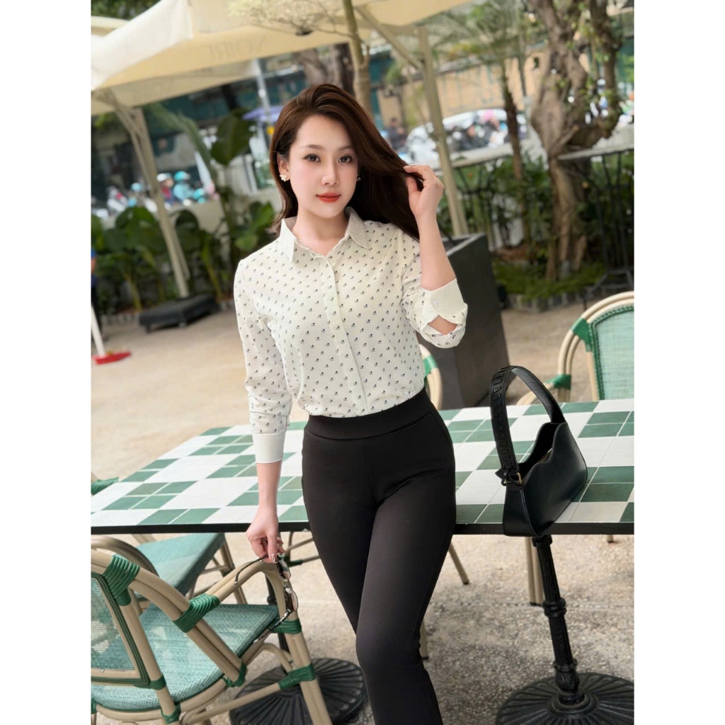 Áo Sơ Mi Mềm Mát Công Sở T&H Chất Liệu Mango Thoáng Mát , Tôn Dáng Lên Fom Chuẩn