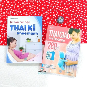 Sách Minh Long - Combo: Thai Giáo Theo Chuyên Gia + Tri Thức Cho Một Thai Kì Khỏe Mạnh