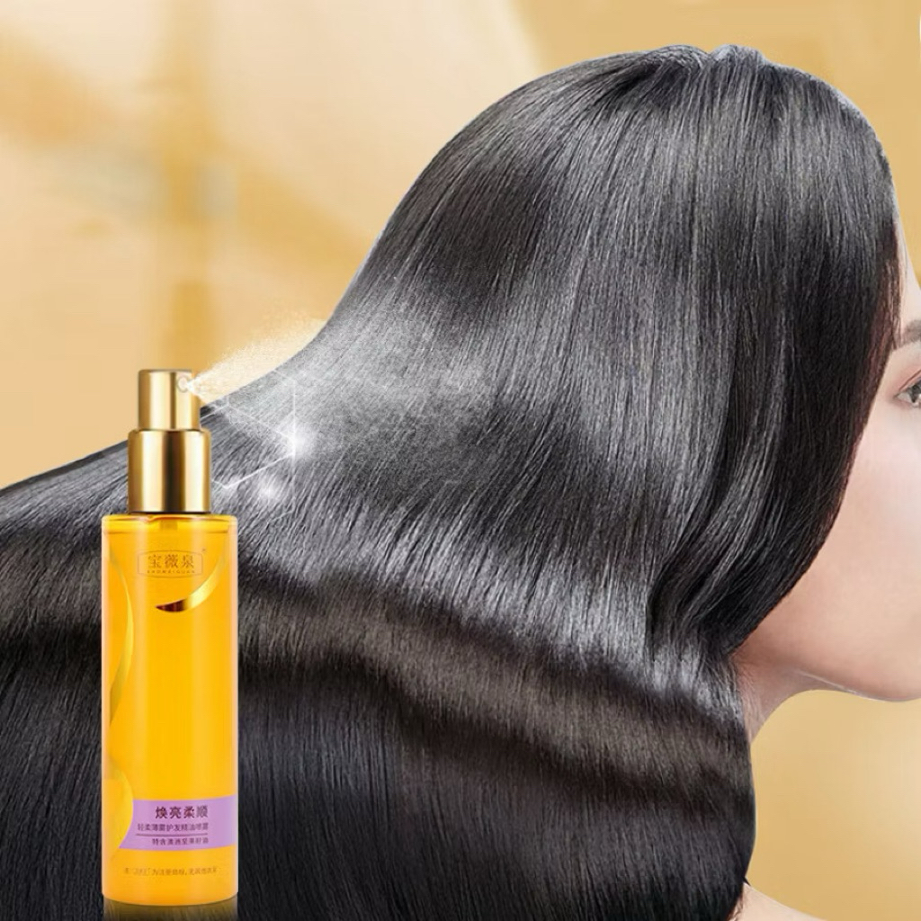 Xịt Tinh Dầu Dưỡng Tóc Phục Hồi Tóc Hư Tổn, Phục Hồi Tóc Uốn, Nhuộm, Tóc Hư Tổn Khô Xơ Bóng Mượt Tóc