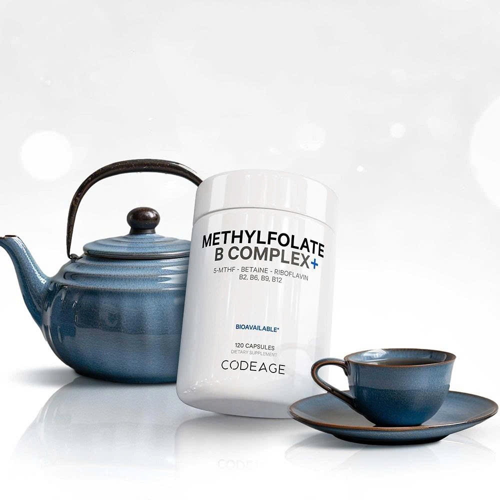 Viên uống bổ não tăng cường trí nhớ Codeage Methylfolate B Complex 120 Viên