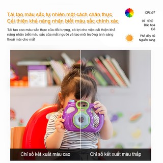 Đèn ốp trần phòng khách GOGEOUS đèn LED âm trần trang trí 3 màu đèn trần tròn Bảo hành 3 năm