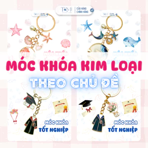 Móc Khoá Chủ Đề Đại Dương – Trang Trí Chìa Khóa, Phụ Kiện Cá Nhân, Quà Tặng Lưu Niệm