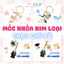 Móc Khoá Chủ Đề Đại Dương – Trang Trí Chìa Khóa, Phụ Kiện Cá Nhân, Quà Tặng Lưu Niệm