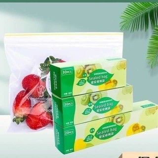 Combo 3 Hộp túi zip đựng thực phẩm, bảo quản thực phẩm sạch sẽ, an toàn, có khoá siêu tiện dụng