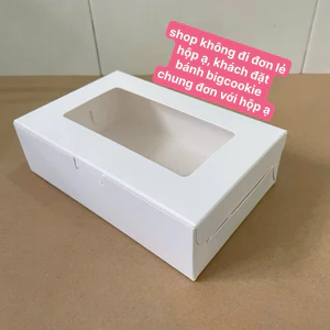 Hộp đựng 4 bánh bigcookie(khách mua kèm bánh, shop k bán lẻ hộp ạ)