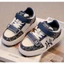 Giày Thể Thao Bé Trai Phong Cách Hàn Quốc, Giày Sneaker Trẻ Em Họa Tiết Chữ Thêu Cá Tính - Đế Êm Chống Trơn