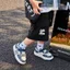 Giày Thể Thao Bé Trai Phong Cách Hàn Quốc, Giày Sneaker Trẻ Em Họa Tiết Chữ Thêu Cá Tính - Đế Êm Chống Trơn