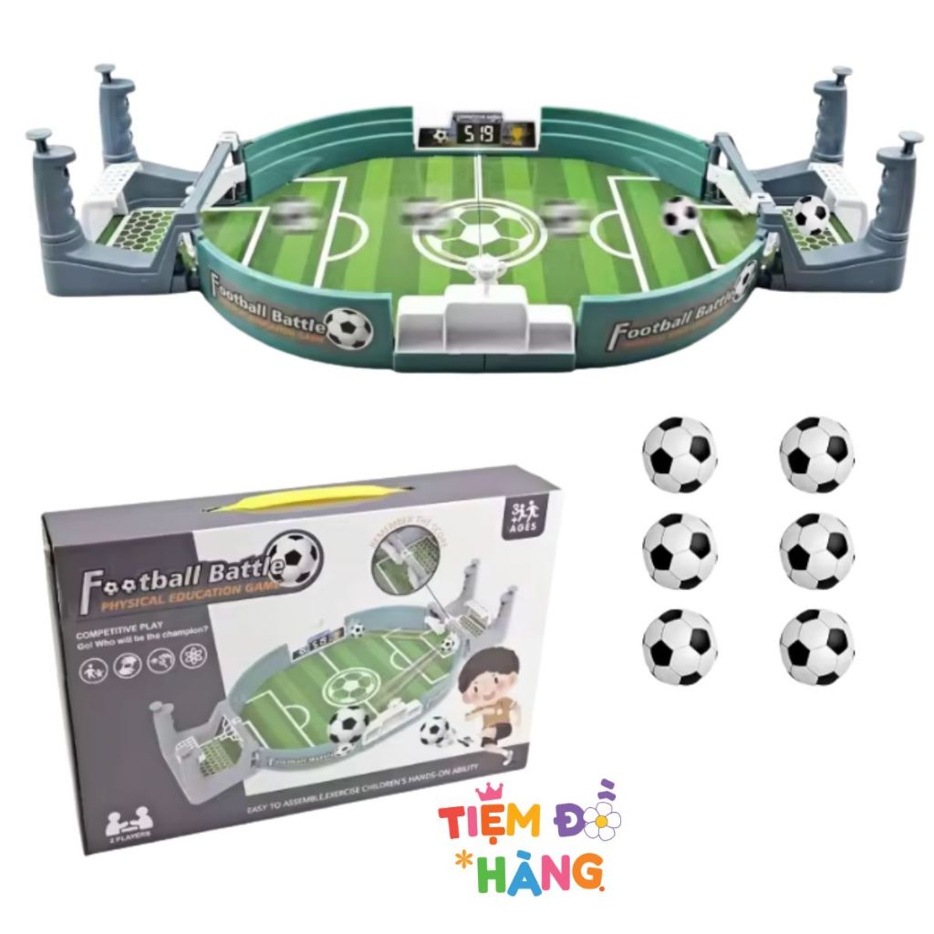 Đồ Chơi Bàn Bóng Đá Đối Kháng Mini, Giúp Bé Rèn Luyện Phản Xạ