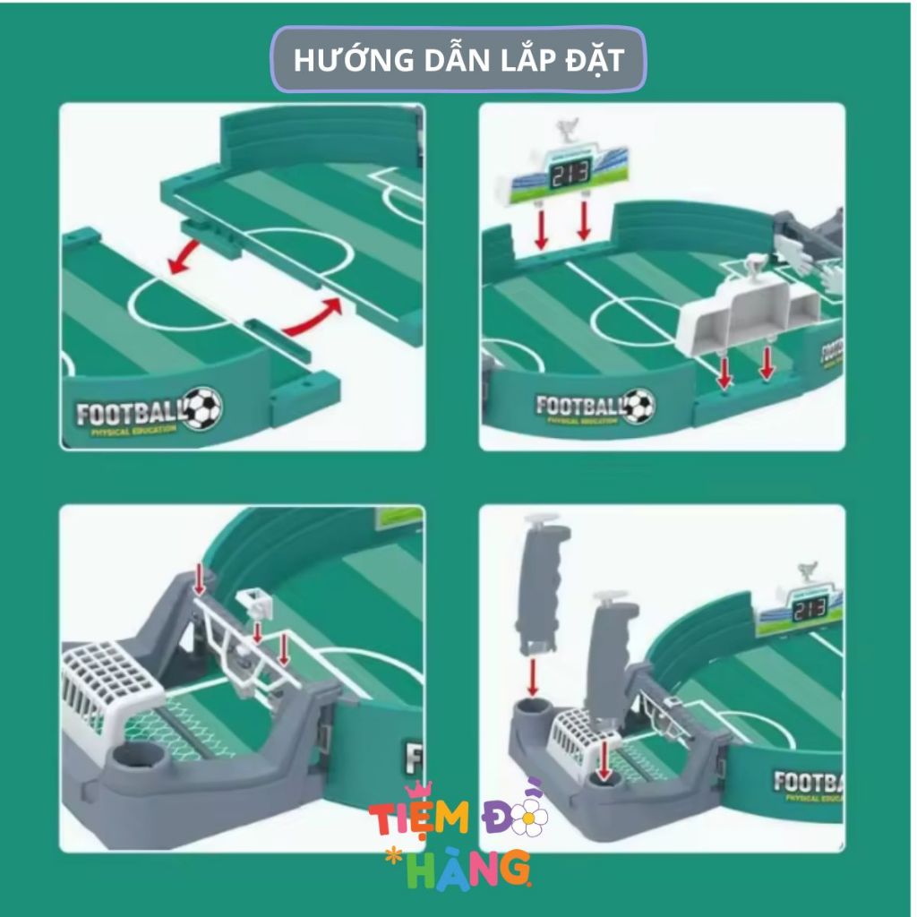 Đồ Chơi Bàn Bóng Đá Đối Kháng Mini, Giúp Bé Rèn Luyện Phản Xạ