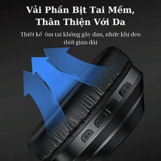 Tai Nghe Bluetooth Chụp Tai Lenovo TH10  Âm Thanh Nổi Giảm Ồn Thoải Mái Chống Thấm Nước Có Mic