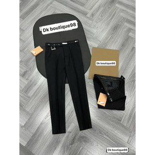 Quần Tây Nam Màu Đen Form Slim Fit – Quần Âu Nam Lịch Lãm Co Giãn Nhẹ Dễ Phối Đồ chuẩn 1:1 Qc
