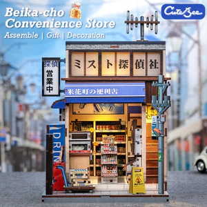 CUTEBEE CWGC222 mô hình gỗ DIY ngôi nhà búp bê Quà tặng trang trí sáng tạo tự làm