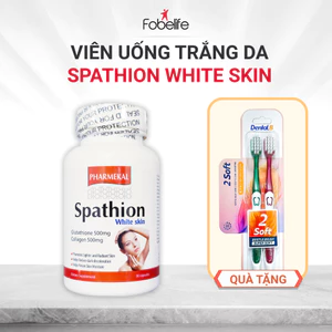 Viên Uống Spathion Fobe Hỗ Trợ Làm Trắng Da, Dưỡng Ẩm, Làm Đẹp Da NN - Hộp 30v