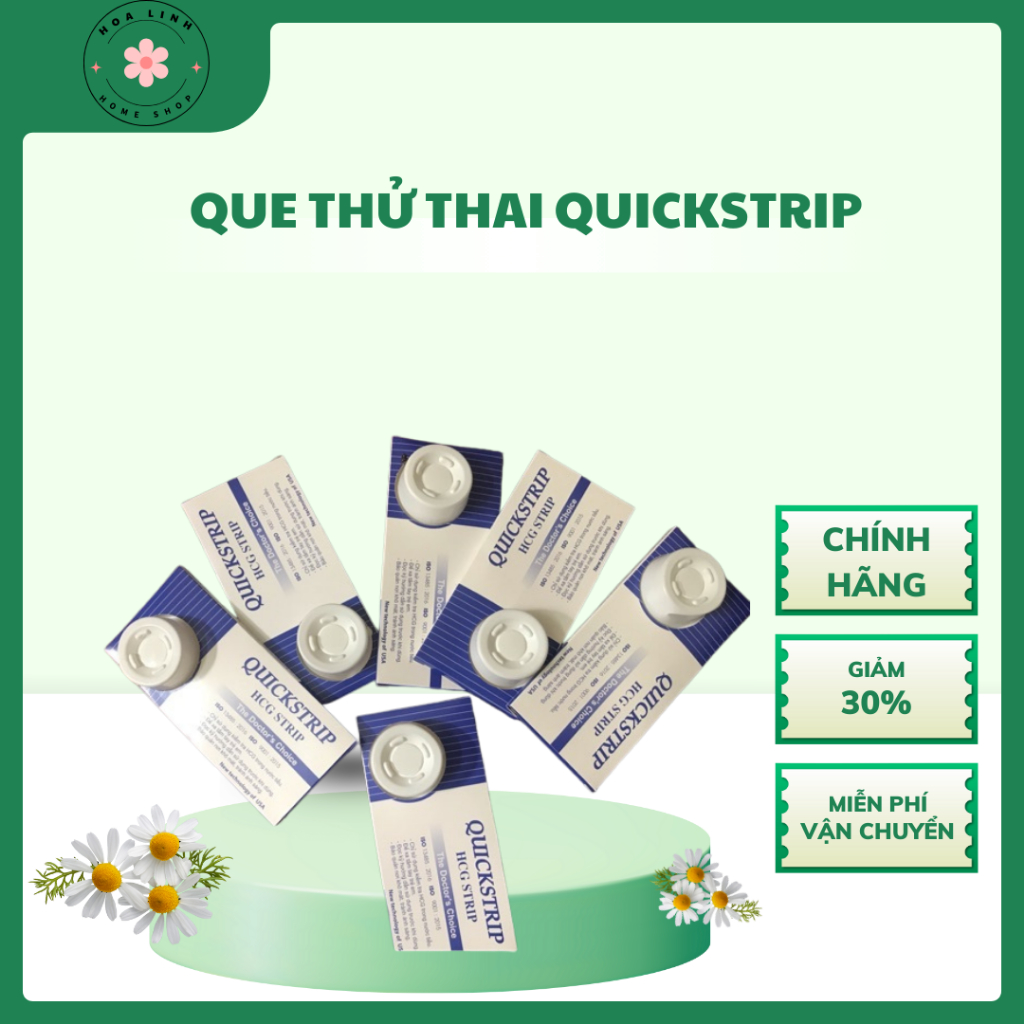 Que thử thai QuickStrip nhanh chính xác