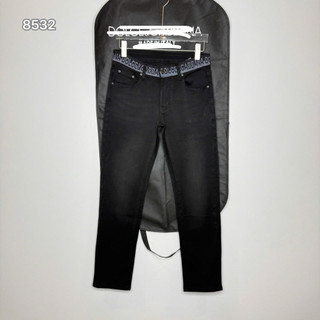 Quần Jean Nam đen trơn hoạ tiết túi Wash Slim Fit Co Giãn Thời Trang Trẻ Trung 8231 | Quần Jean Nam Đẹp Dáng Ôm Vừa