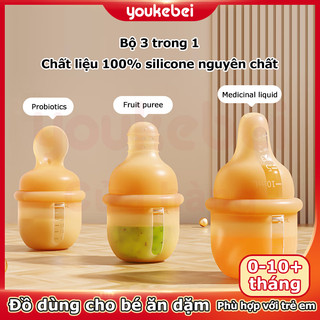 Youkebei ống bón thuốc cho bé Dụng Cụ Cho Bé Uống Thuốc Đặc Biệt, Chống Sặc Thích Hợp Uống Nước Uống Và Sữa