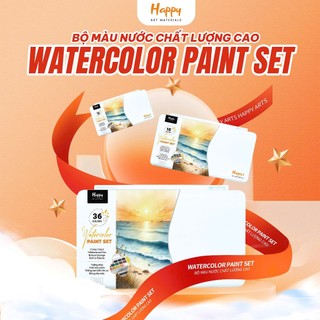 Bộ màu nước Happy Watercolor Paint Set