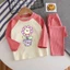 🌸 ĐỒ BỘ BÉ GÁI DÀI TAY GÂN MỀM MỊN – HÌNH DỄ THƯƠNG 🌸 DG378
