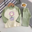 🌸 ĐỒ BỘ BÉ GÁI DÀI TAY GÂN MỀM MỊN – HÌNH DỄ THƯƠNG 🌸 DG378