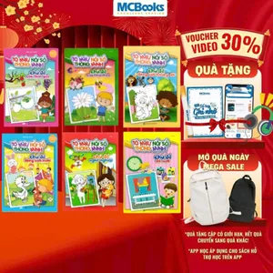 Sách - Tô Màu Nối Số Thông Minh - Phân loại lẻ/combo