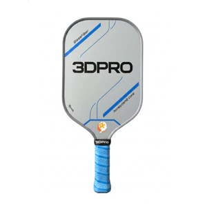 Vợt pickleball chính hãng 3DPRO ALPHA sợi thủy tinh glassfiber giá rẻ điểm ngọt lớn bóng chuẩn ít tốn sức