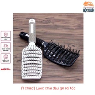Combo 3 [Tay cầm mặt sần] Lược chải đầu gỡ rối tóc, làm phồng tóc, chống tĩnh điện hiệu quả