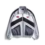 Áo gió unisex menswear MIKENCO Glory Steel Windbreaker Grey — ảnh 1