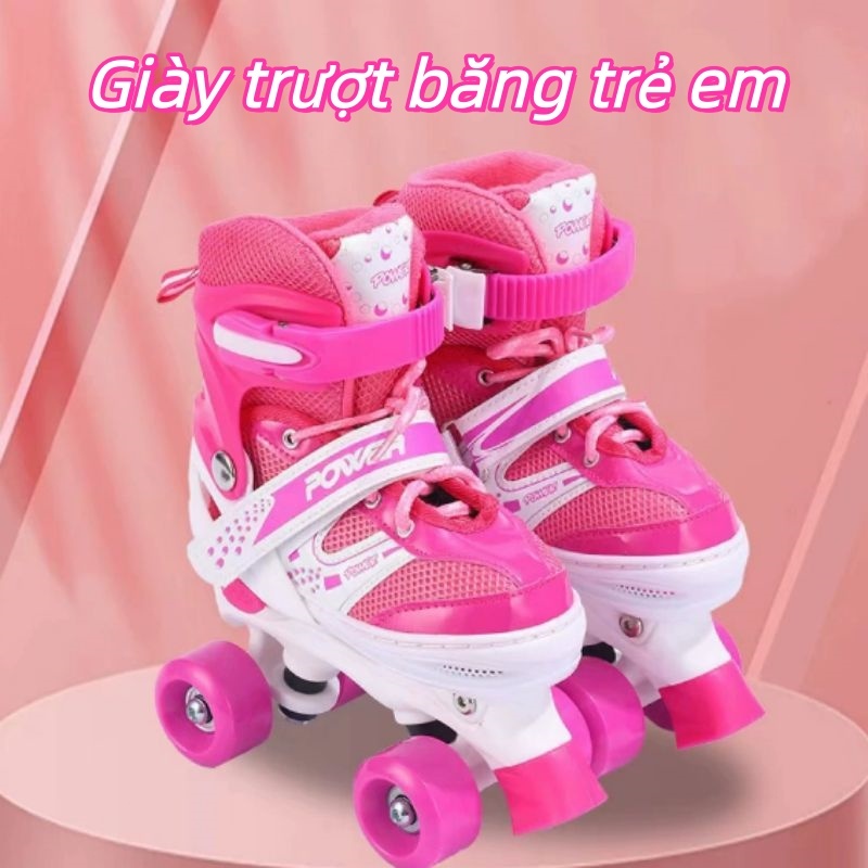Giày trượt băng trẻ em, inline, 4 bánh, trẻ em, cho người mới bắt đầu, nam nữ, quà tặng