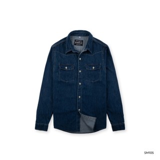 Hunter Xrays Áo Sơ Mi Denim Cotton Form REGULAR SM104  -> SM113 -  Chất Liệu Caoo Cấpp Thoáng Mát