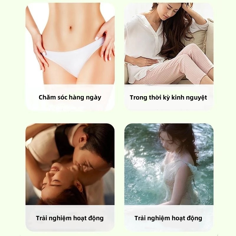 Dung dịch vệ sinh phụ nữ, bọt vệ sinh phụ nữ chiết xuất thảo dược và Niaciamdide làm sạch dịu nhẹ 200ml