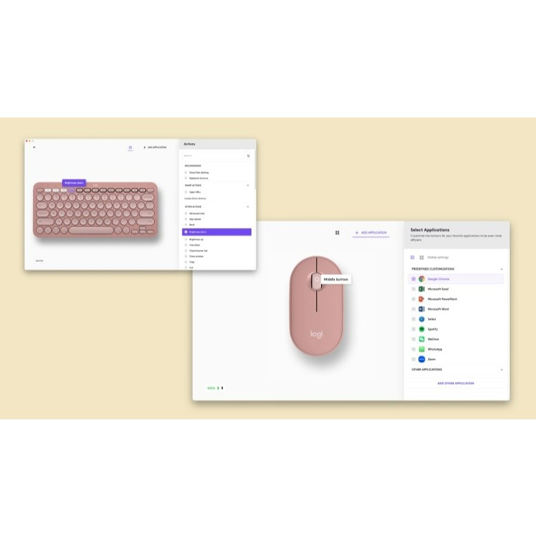 [🔰Chính Hãng] Bàn Phím Chuột Không Dây Bluetooth Logitech Pebble 2 K380s + M350s, Nhỏ Gọn, Yên Tĩnh | BigBuy360 - bigbuy360.vn