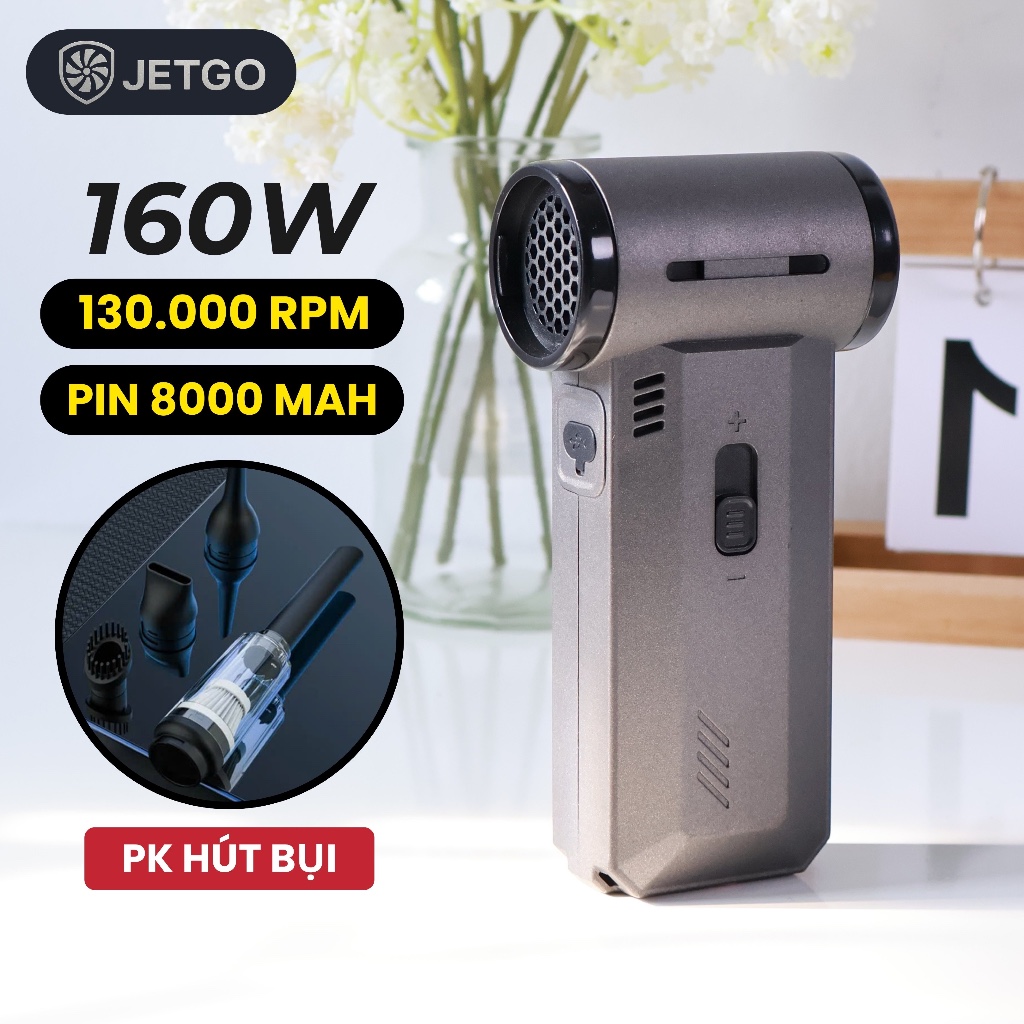 [Mã X3] Quạt Phản Lực Mini Đa Năng 130000rpm – Thổi Bụi, Hút Bụi, Làm ...