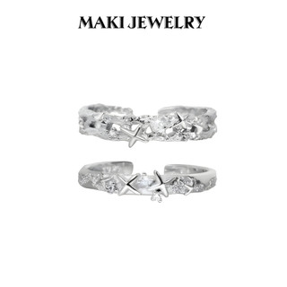 925 Silver Ring, adjustable by Maki Jewely