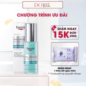Eucerin Tinh Chất Cấp Ẩm & Ngăn Ngừa Lão Hóa Hyaluron-Filler Moisture Booster 30ml