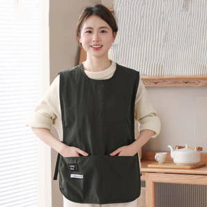 Tạp dề áo vest thời trang - Tạp dề làm việc chống nước, đồng phục làm việc phong cách casual