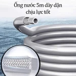 Máy Rửa Xe Mini Cầm Tay Cao Áp Gia Đình Dùng Pin Động Cơ Lõi Đồng Cực Khỏe Súng Rửa Xe Áp Lực Cao Đánh Bay Vết Bẩn Nhanh — ảnh 3