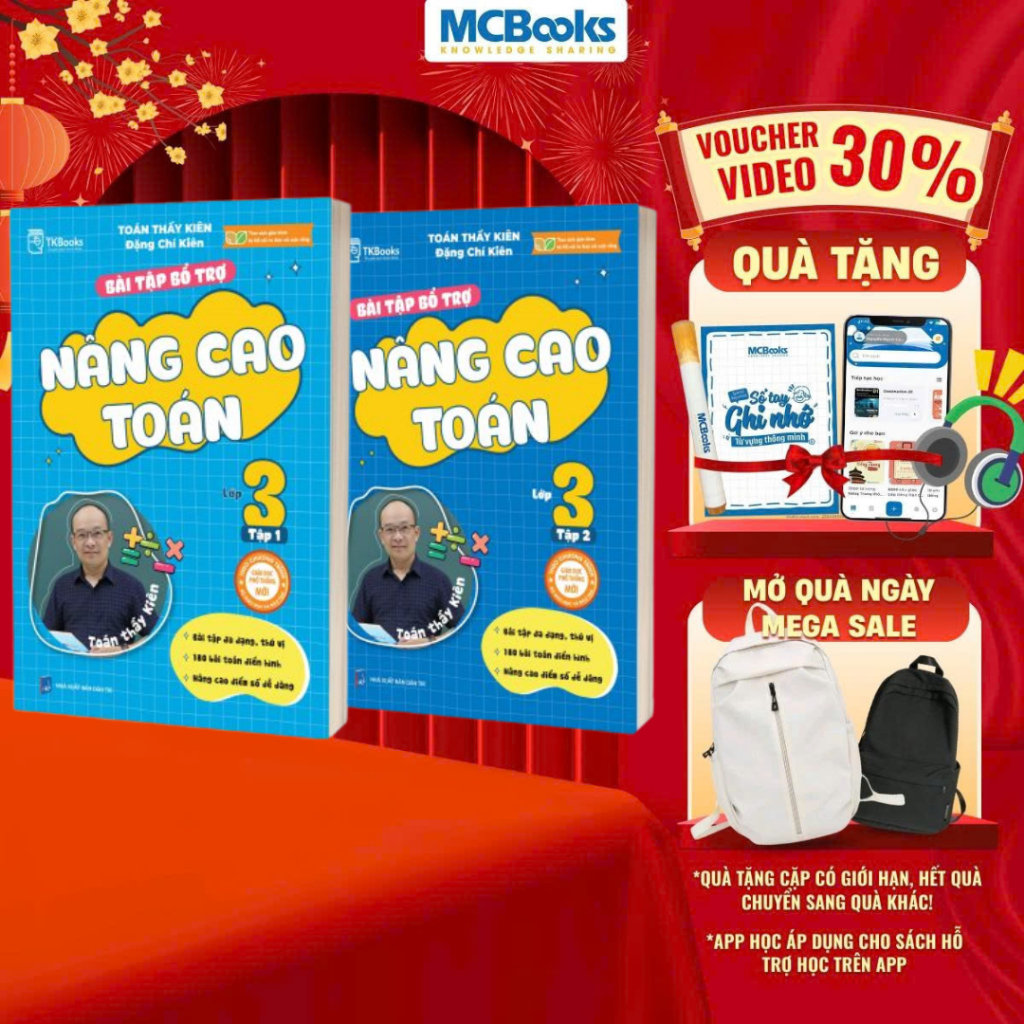 Sách -  Combo Bài tập bổ trợ nâng cao Toán lớp 3