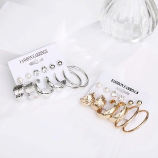 CÁC MẪU SET BÔNG TAI NHIỀU KIỂU DỄ THƯƠNG CHO CHỊ EM ( MẪU MỚI )