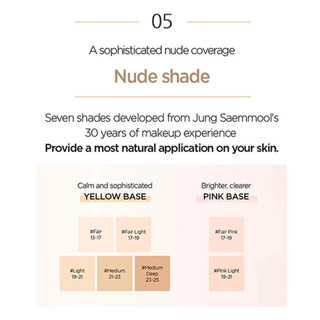 Phấn Nước JUNG SAEM MOOL Nền Tự Nhiên Căng Bóng 14g