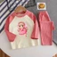 🌸 ĐỒ BỘ BÉ GÁI DÀI TAY GÂN MỀM MỊN – HÌNH DỄ THƯƠNG 🌸 DG370
