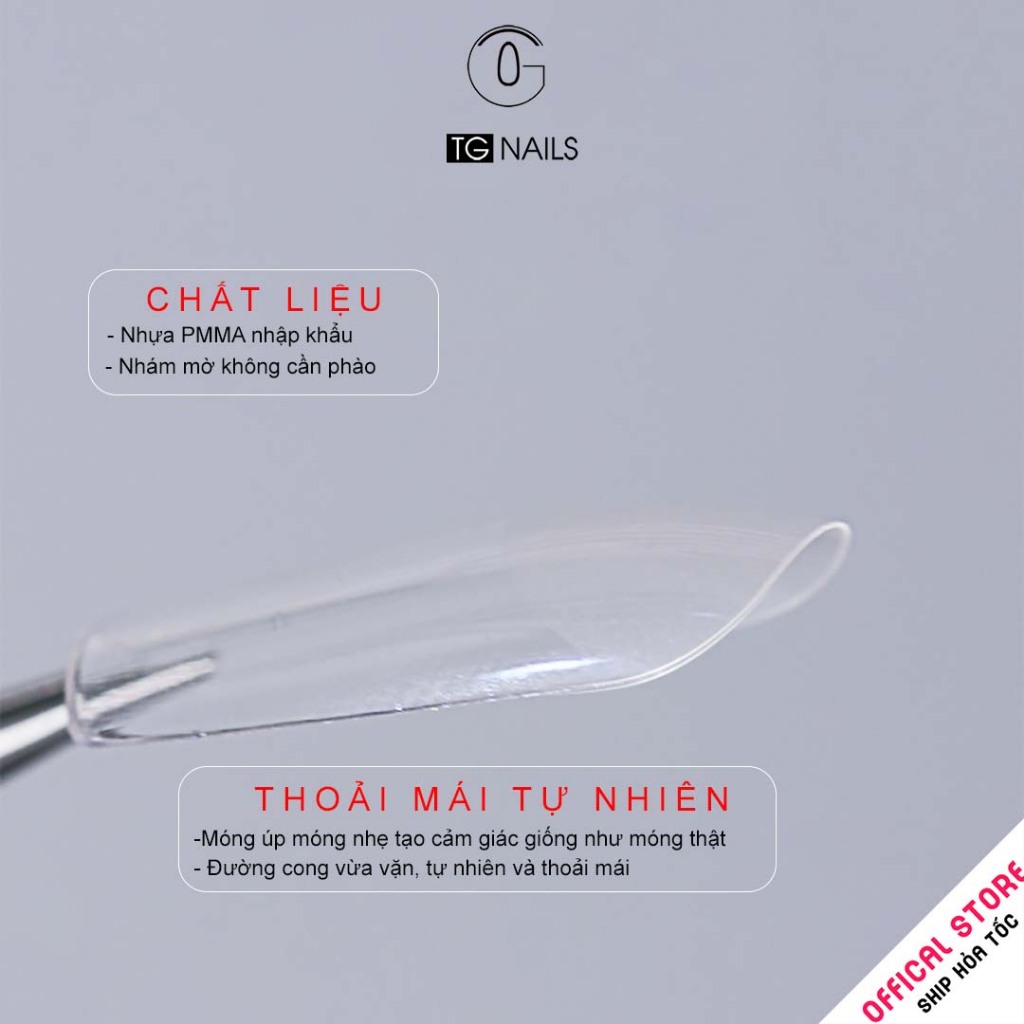 Móng úp TG hộp 552 móng 12 size
