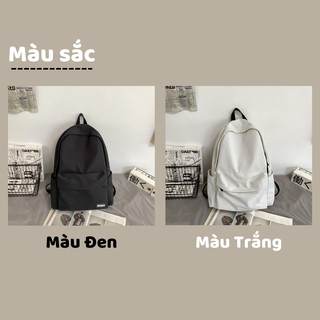 Balo Ulzzang Hàn Quốc Nam Nữ Thời Trang Giá Rẻ Cute Dễ Thương Basic BL02