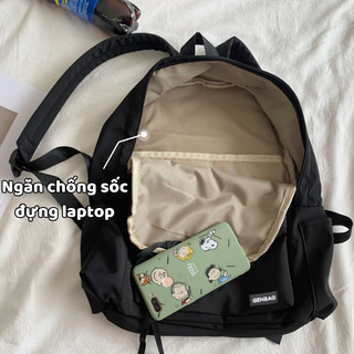 Balo Ulzzang Hàn Quốc Nam Nữ Thời Trang Giá Rẻ Cute Dễ Thương Basic BL02