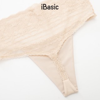 Quần lót nữ iBasic phom lọt khe lưng ren logo PANW184