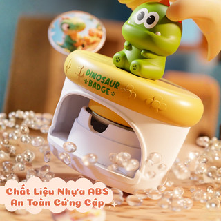 Máy Làm Huy Hiệu Handmade DIY Cho Bé - Đồ Chơi Thủ Công Sáng Tạo Tự Làm Huy Hiệu Chất Liệu Nhựa ABS An Toàn Cho Bé