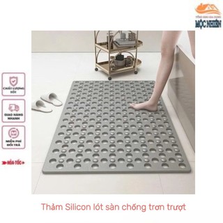 Combo 3 [Chống trơn trượt] Thảm silicon lót sàn chống trơn trượt - tiện dụng, siêu bền