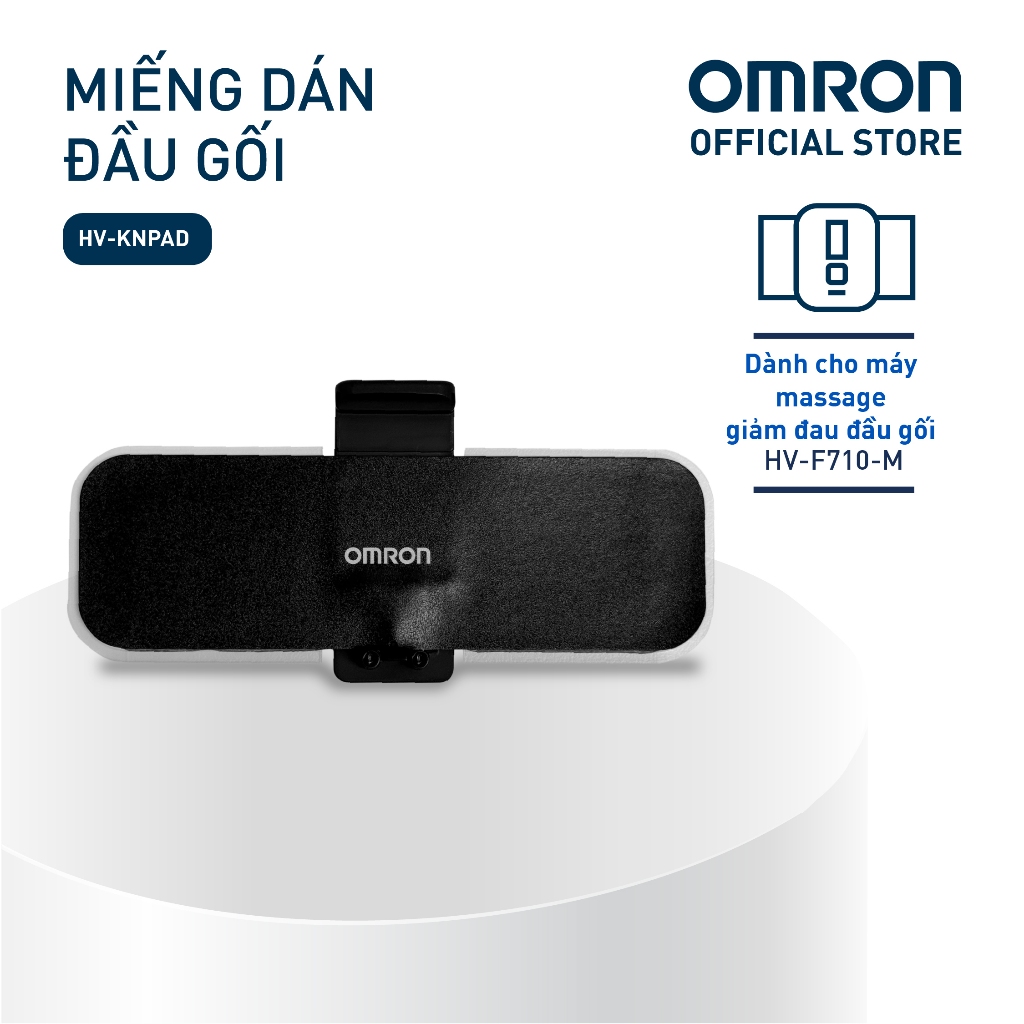 Dây đeo đầu gối và Miếng dán gel pad OMRON - Dành cho máy xung điện trị liệu HV-F710